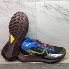 Nike React Pegasus Trail 4 Gore-Tex Shoes Black / Sulfur DJ7929-003 Women's 8.5
