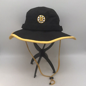 Boston Bruins NHL Hockey Boonie Hat S/M Mitchell & Ness Vintage Hockey Headwear