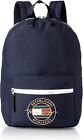 Tommy Hilfiger Men's Signature Crest Backpack, School Bag, Navy 69J6603