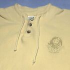 Vintage 1990s MGM Grand Las Vegas Embroidered Lion Yellow Pullover Sweater Sz XL