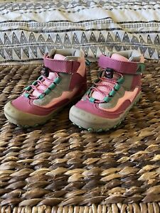 Mishansha Girls Water Resistant Pink High Top Winter Boots US 10.5 Kids EU 27