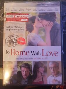 TO ROME WITH LOVE (DVD Disc, 2012) Woody Allen, Ellen Page, Jesse Eisenberg