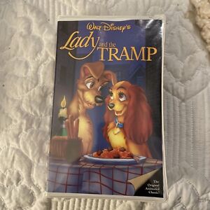 Lady And the Tramp The Classics - black diamond 582 Disney VHS 1987