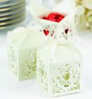 Ivory Heart Theme Wedding favor boxes Bridal Shower party favors 25