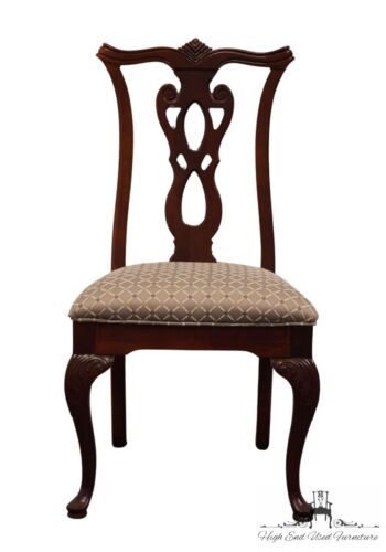 THOMASVILLE Collectors Cherry Traditional Chippendale Style Dining Side Chair...