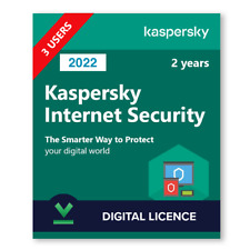Kaspersky Internet Security 2022 3 Devices 2 Years Win iOS Mac Android AU Seller