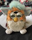 Blue & Orange Leopard Cheetah Furby Baby TESTED AND WORKING