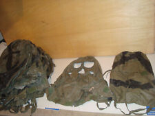 Lot of 19 Military M-17 Gas mask Chemical Bio HOOD M6 Vietnam M17 USMC Army M6A2