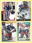 Mike Richter New York Rangers 4 Card Lot with 1991 -92 O-Pee-Chee SUPER ROOKIE