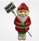 REPRO SIGN ONLY for Don Featherstone Christmas Union Blow Mold HAPPY HOLIDAY