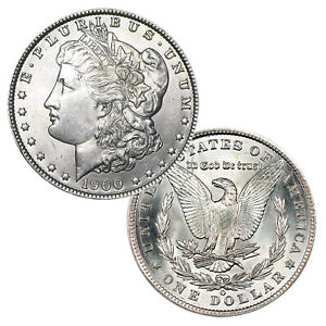 1900 O Morgan Silver Dollar $1 Brilliant Uncirculated BU 90% Silver