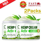 2 Cans 1,500,000mg Hemp Seed Extra Strength Cooling Pain Relief Cream Back Knee