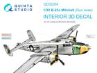 QTSQD32204 1:32 Quinta Studio Interior 3D Decal - B-25J Mitchell Gun Nose (HKM