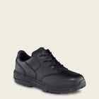WOMEN'S 6105 STAINLESS OXFORD SOFT TOE BLACK LEATHER WORK SHOE LACE UP