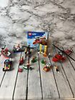 Lego City Firefighter Lot 5 Sets 99% Complete Boat Helicopter Mini figures