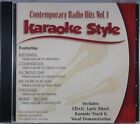 Contemporary Radio Hits Volume 1 Christian Karaoke Style NEW CDG Daywind 6 Songs