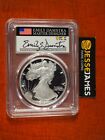 2021 W PROOF SILVER EAGLE PCGS PR70 ADVANCE RELEASE EMILY DAMSTRA SIGNED TYPE 2