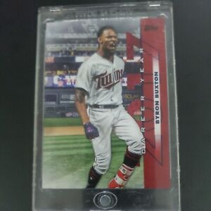 New Listing2022 Topps UK Edition - Career Year Gold #CY-20 Byron Buxton /25