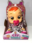 New ListingCry Babies Lea Baby Doll Toy Cheetah Girl Cries Real Tears Hard To Find! NEW