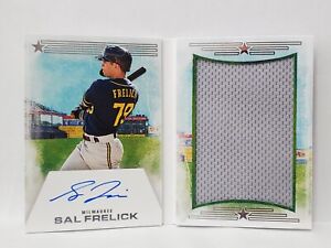 New Listing2023 Panini National Treasures Baseball Sal Frelick Patch Auto Booklet /75