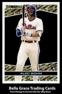 New Listing2021 Topps Update Alec Bohm #BG-24 Philadelphia Phillies Topps Black Gold