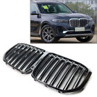 Pair Car Front Kidney Grille Black For BMW X7 G07 2019-2022 2020 21 51138745730