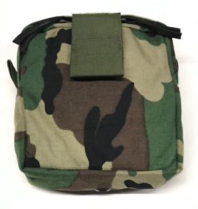 MOLLE Woodland Medic Pocket / General Purpose Pouch Made in Vietnam