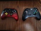 2x Microsoft Xbox One Series Controllers - Parts Only.