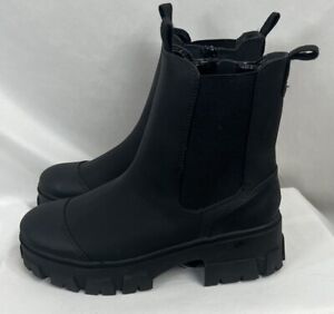 Women's Devan Winter Boots Jet Black Size 7 Shoes Water Repellant Lightweight