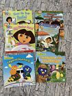 Go Diego (2), Dora the Explorer (2), Backyardigans (2) (6 paperback books)