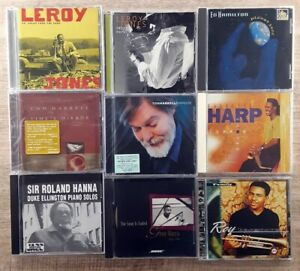 Jazz CD Lot of 9 Leroy Jones Ed Hamilton Tom Harrell Roland Hanna Everette Harp