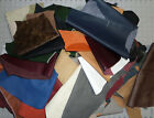 10 Lbs Pounds Upholstery Cowhide Italian Leather Scrap Mixed Colors for Crafts