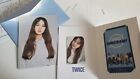 TWICE TZUYU WORLD IN A DAY BEYOND LIVE OFFICIAL AR Photocard Ticket Set