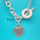 Tiffany & Co. Return to Tiffany Heart Tag Toggle Necklace 16