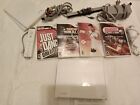 New ListingNintendo WII Home Console White Bundle Nunchuck, Sensor bar, GAMES INCLUDED