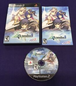 Ar Tonelico II: Melody of Metafalica Sony PlayStation 2 PS2 Complete w/Manual