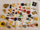 Collection Vintage Figural Novelty Buttons Celluloid, Bakelite, Plastics