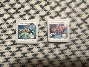 Pokemon X/Y 3DS (Nintendo 3DS) (Cartridge Only) Tested Authentic Works Great