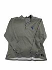 Vintage Nike West Virginia 1/4 Zip Pullover Sweatshirt Gray Mens Size 2xL