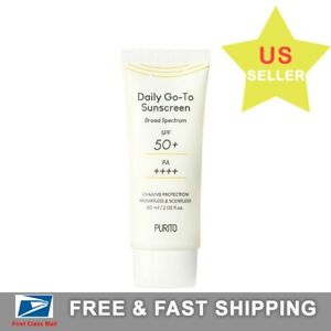 Purito Daily-Go-To-Sunscreen, SPF 50+, PA ++++, 60 mL  [US CA Seller]