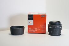 New ListingSONY 85mm F2.8 SAM Lens for A Mount SAL85F28 - Excellent Condition.