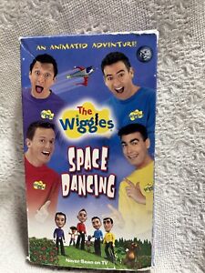 The Wiggles: SPACE DANCING (vhs) Animated. Never On TV. VG. Rare. Jeff, Anthony