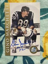 NFL Football Hall Of Fame Signature, Signed By Gino 1972
