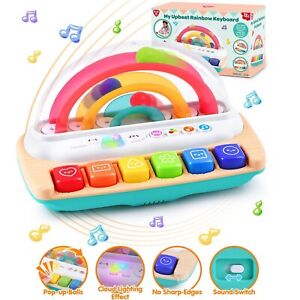 Baby Pop Up Toy Toddlers Piano Musical & Sound Toys Kids Girls Boys Christmas