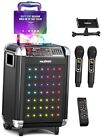 New Listing Karaoke Machine for Adults and Kids with 2 Black (1.0) Soprano X1 (1.0 Model)
