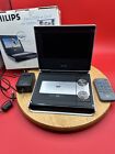 Philips PET 724 7” Portable DVD Player Remote Charger Battery Pack  Read