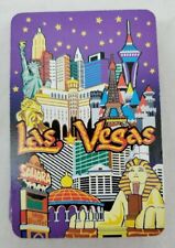 VINTAGE Las Vegas Standard Deck Playing Cards  Souvenir CIrca 1980’s - COMPLETE