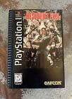 RESIDENT EVIL  (Sony PlayStation 1, Ps1, 1996) LONG BOX, COMPLETE w/Registration