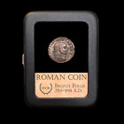RARE Roman Empire Coin Bronze Follis - C. 3-4 C.E.  HIGH GRADE - W. Display Case
