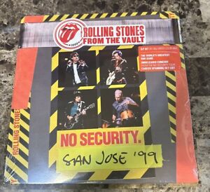 New ListingThe Rolling Stones - No Security. San Jose '99, 3 LP Color Vinyl, Sealed